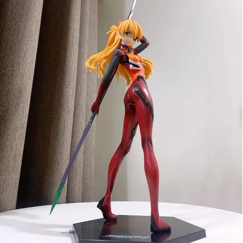 28cm Anime EVA Asuka Combat fo - Model Kit Aoshima recension och pris