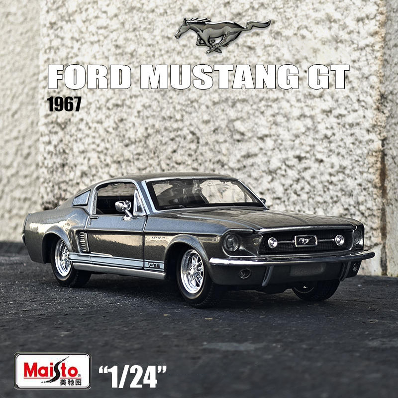 Maisto 1:24 1967 Ford Mustang  - Model Kit Mustang recension och pris
