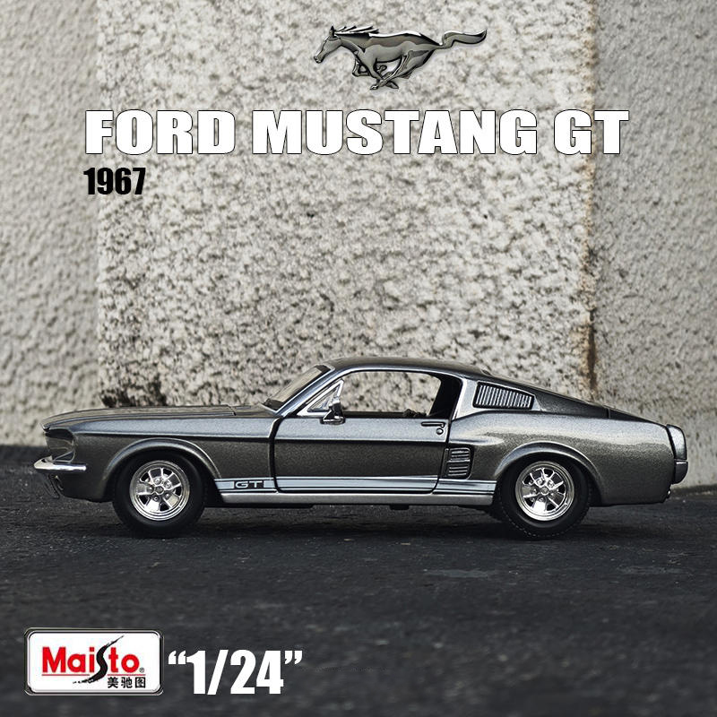 Maisto 1:24 1967 Ford Mustang  - Model Kit Mustang recension och pris