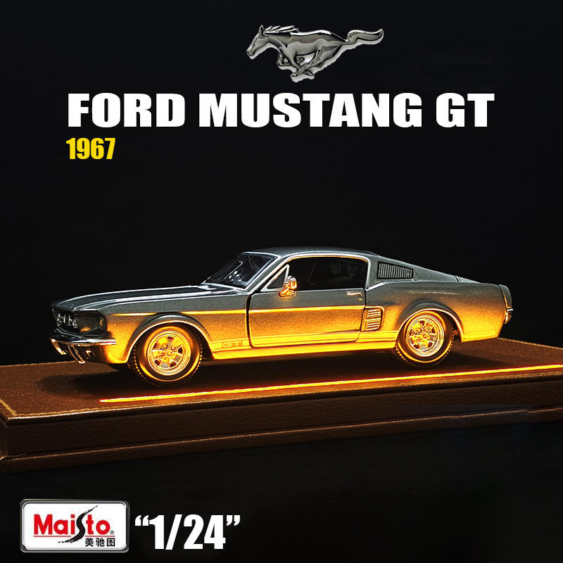 Maisto 1:24 1967 Ford Mustang  - Model Kit Mustang recension och pris