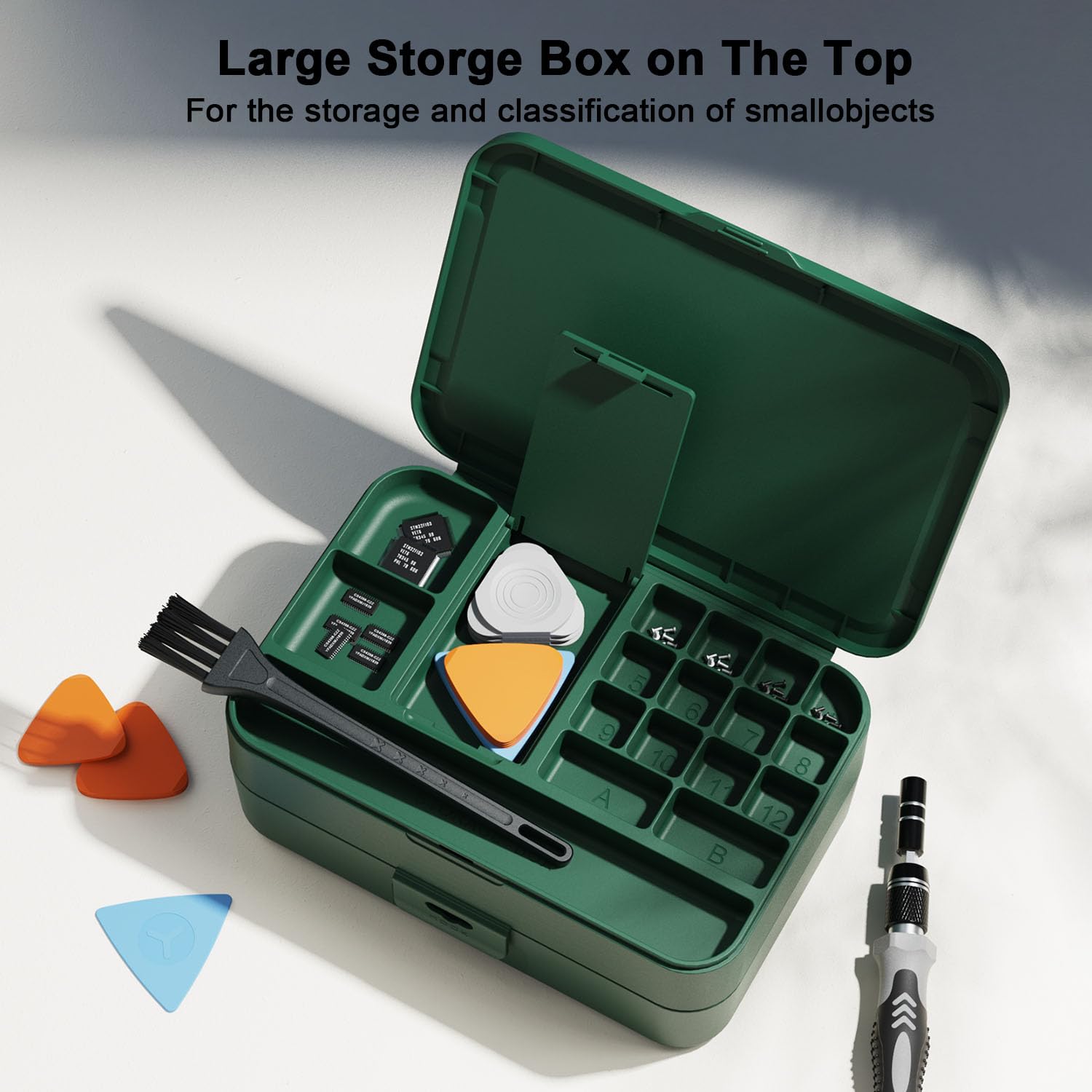 132 in 1 Precision Screwdriver - Model Kit Tweezers recension och pris