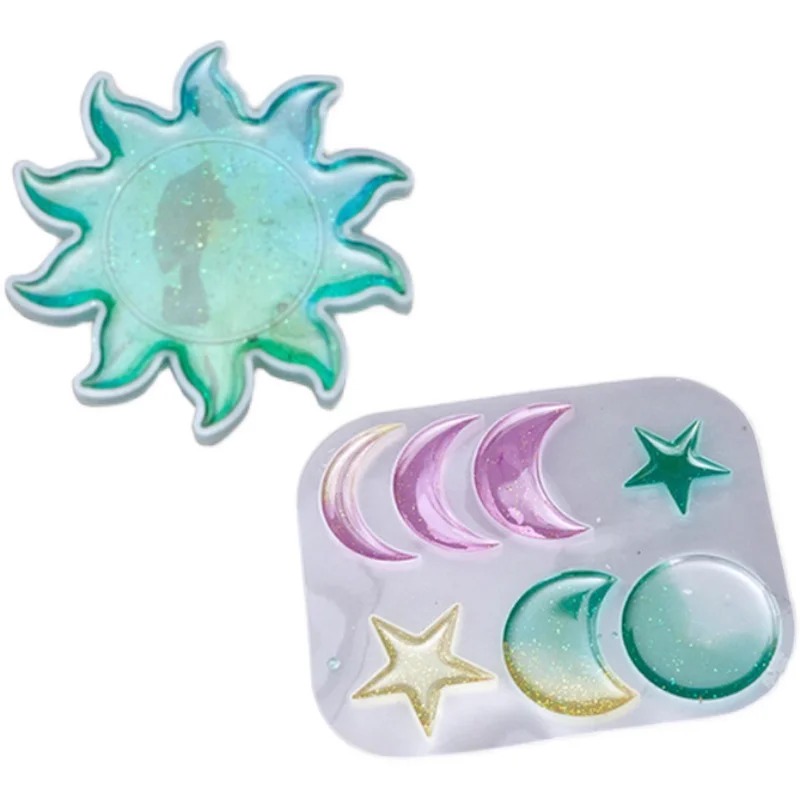 Top Quality 1Pc Sun Moon Star  - Resin Kit Cast recension och pris