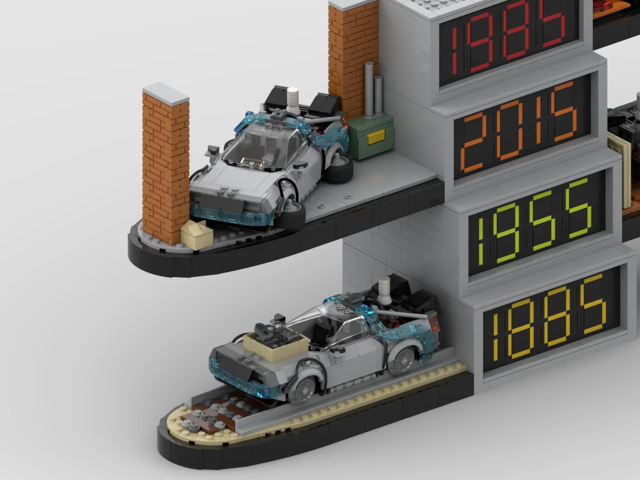 Moc Delorean Back To The Futur - Model Kit Kyogre recension och pris