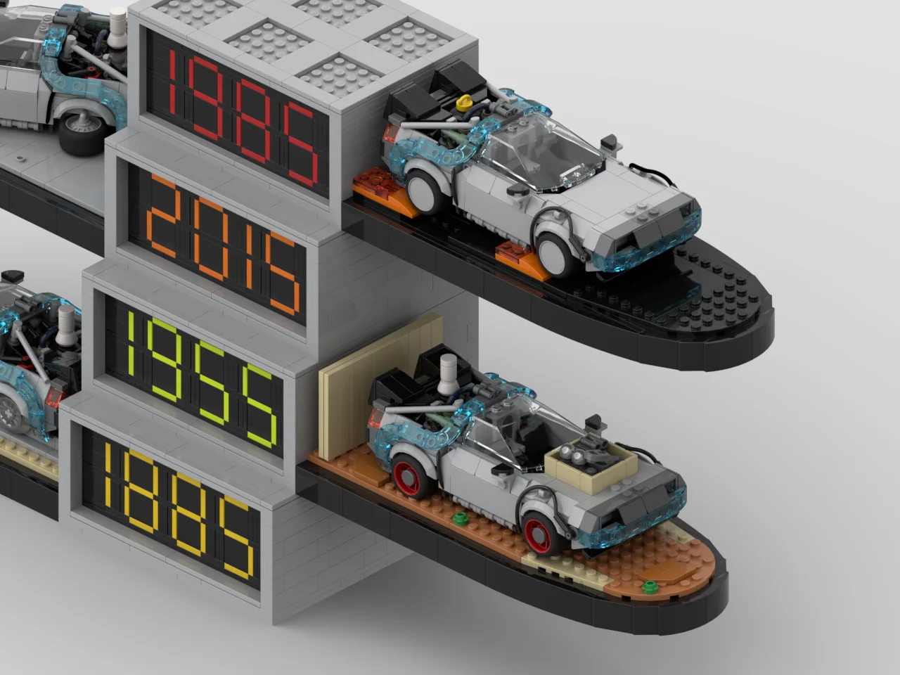 Moc Delorean Back To The Futur - Model Kit Kyogre recension och pris