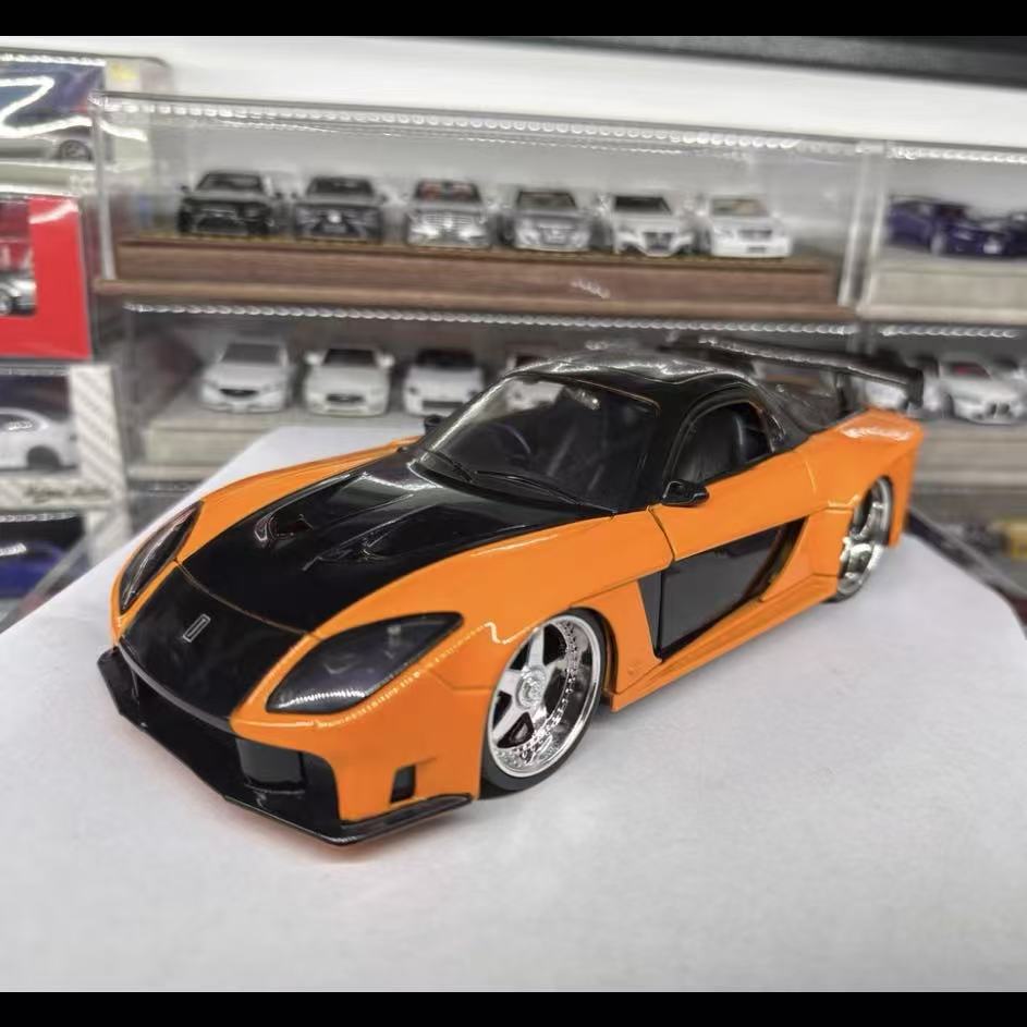JADA 1:24 Tokyo Drift Han RX7  - Model Kit Mustang recension och pris