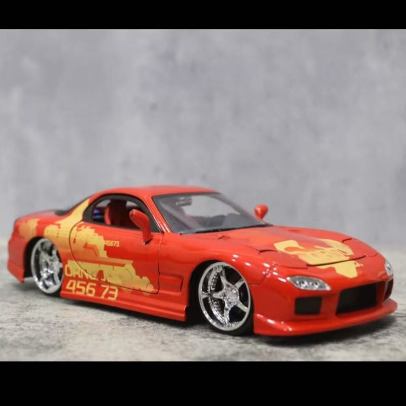 JADA 1:24 Tokyo Drift Han RX7  - Model Kit Mustang recension och pris