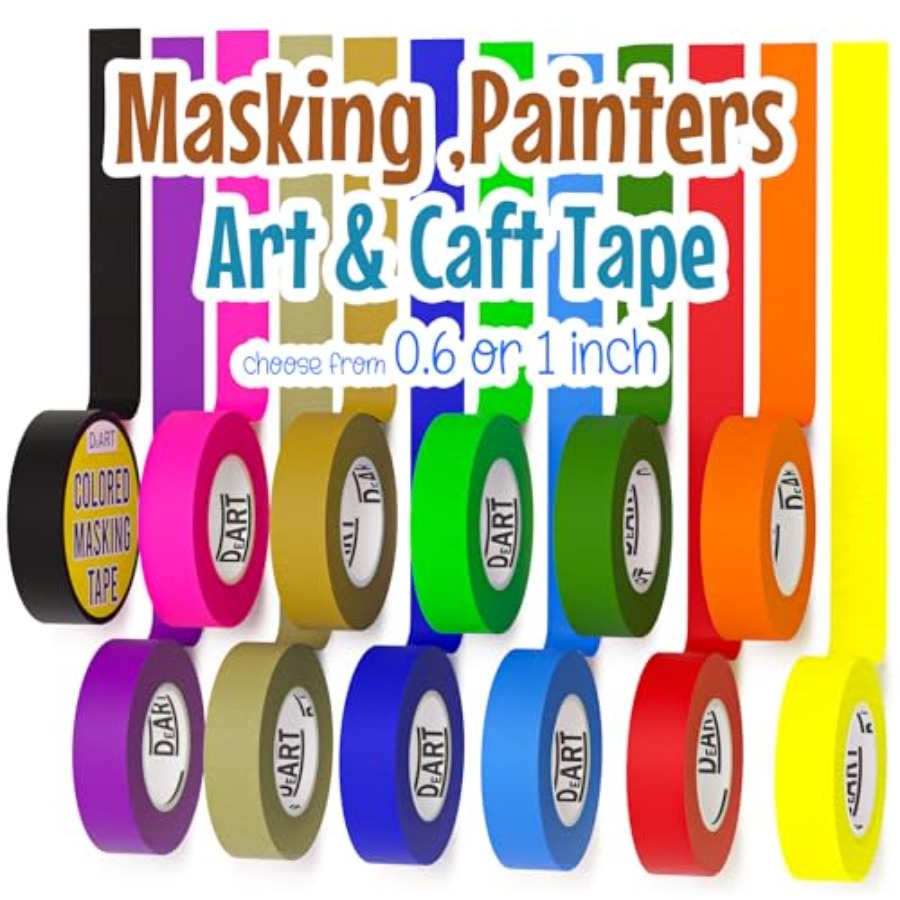 Colored Masking Tape Painters  - Masking Tape Thin recension och pris
