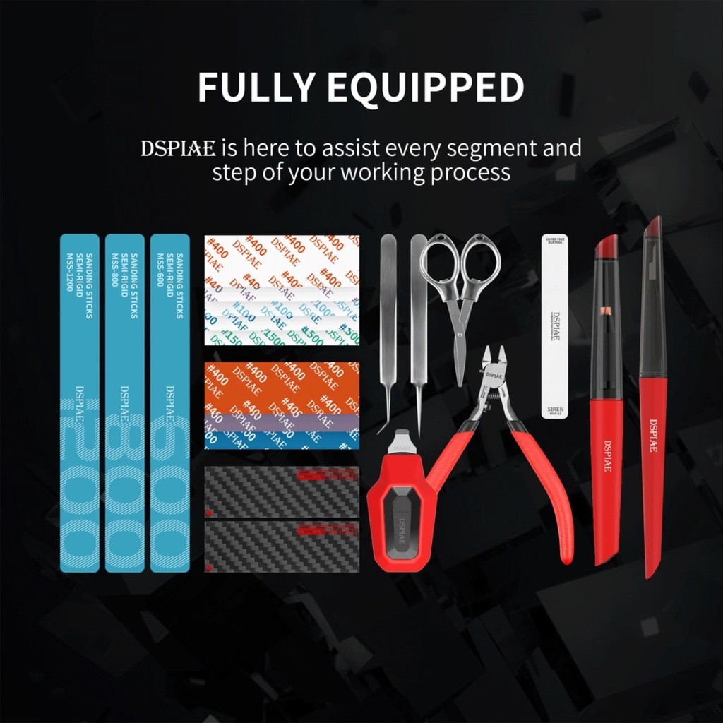 DSPIAE TC-S01 Departure Tool C - Model Kit Tweezers recension och pris