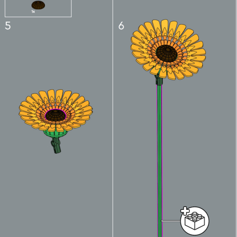 Lush Bouquet Building Blocks S - Model Kit Lego recension och pris